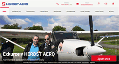 Desktop Screenshot of herbstaero.cz